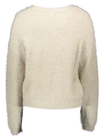 Pieces Sweter w kolorze kremowym