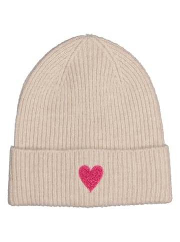 Pieces Czapka w kolorze beżowym