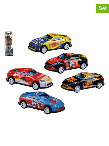 Happy People 5er-Set: Autos "Rückzug" in Bunt - ab 3 Jahren