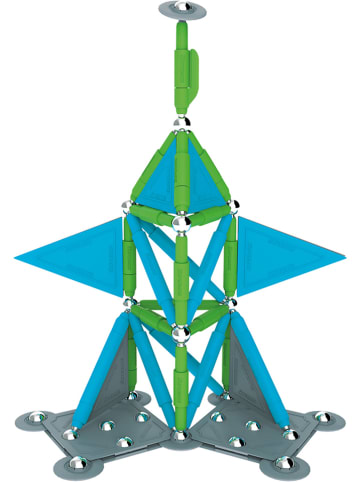 Happy People 100-częściowy zestaw magnetyczny "Supermag Stix" - 5+