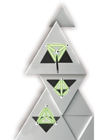 SUPERMAG 20tlg. Magnetbauset "Supermag Glowstix" - ab 5 Jahren