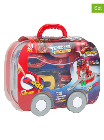 Toi-Toys 20tlg. Rettungsdienst-Set "Turbo Racers" - ab 3 Jahren (Überraschungsprodukt)