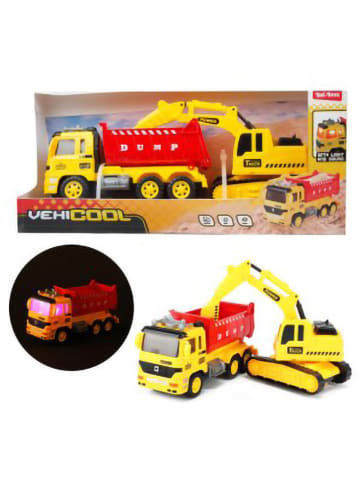 Toi-Toys 2tlg. Set Baustellenfahrzeuge - ab 3 Jahren