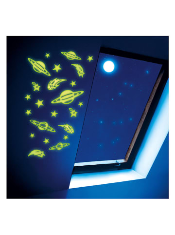 Toi-Toys Fluoreszierender Dekorkleber und Sterne - ab 3 Jahren (Überraschungsprodukt)