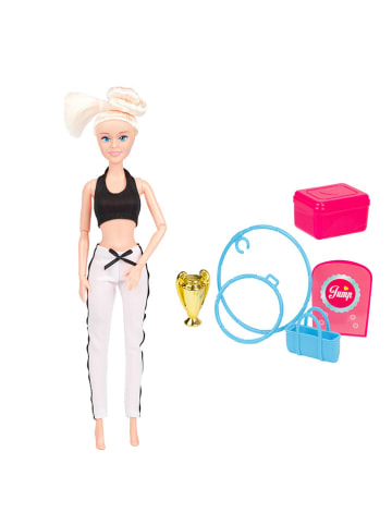 Toi-Toys Puppe "Lauren -Gymnastics" mit Zubehör - ab 3 Jahren - (Überraschungsprodukt)