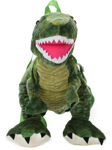 Toi-Toys Pluchen rugzak "Dinosaurus" groen - (H)50 cm