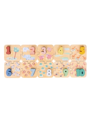 New Classic Toys 10-częściowe puzzle "Safari" - 2+