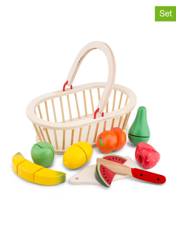 New Classic Toys Koszyk z owocami i akcesoriami - 3+