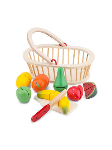 New Classic Toys Koszyk z owocami i akcesoriami - 3+
