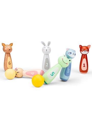 New Classic Toys Kegelset "Dieren" - vanaf 3 jaar