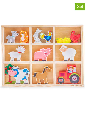 New Classic Toys Figurki (12 szt.) "Farma" - 18 m+