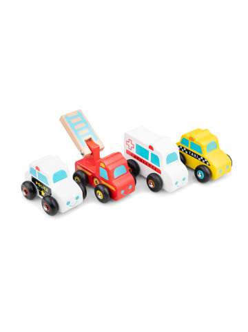 New Classic Toys Zestaw samochodzików - 18 m+