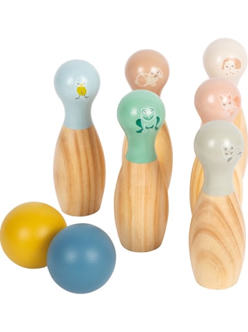 small foot Bowlingspiel in Natur/ Bunt - ab 3 Jahren