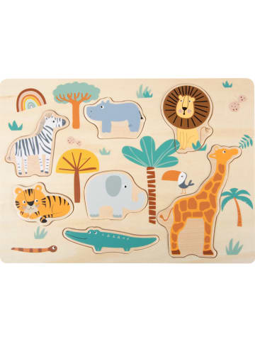 small foot 7tlg. Steckpuzzle "Safari" - ab 2 Jahren