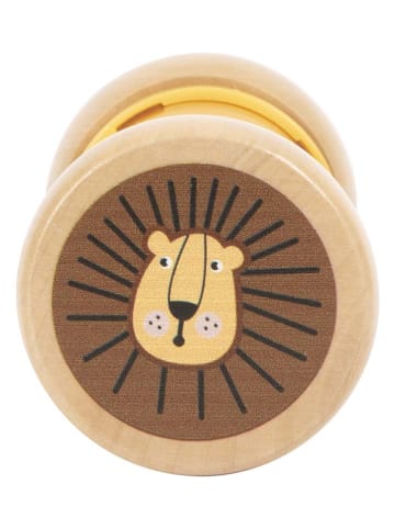 small foot Rassel "Regenmacher Safari" in Natur - ab 6 Monaten