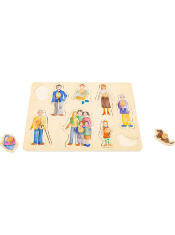 small foot 9-delige puzzel "Familie en vrienden" - vanaf 12 maanden