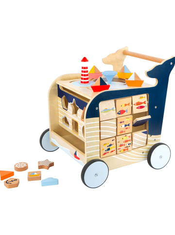 small foot Activity-Lauflernwagen "Wal" - ab 12 Monaten
