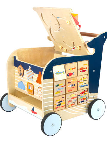 small foot Activity-Lauflernwagen "Wal" - ab 12 Monaten