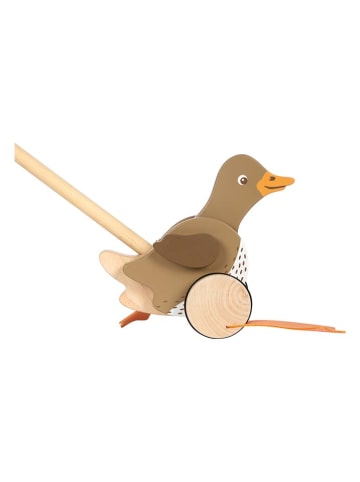 small foot Schiebetier "Ente" in Hellbraun - ab 18 Monaten