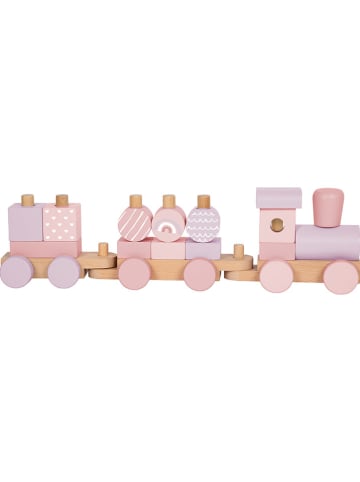 small foot Pociąg w kolorze jasnoróżowym -  12 m+