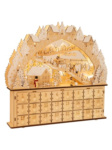 small foot LED-Adventskalender "Skivergnügen" zum Befüllen