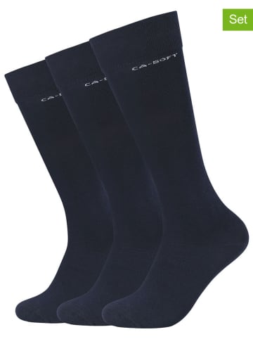 Skechers Skarpety (3 pary) w kolorze granatowym