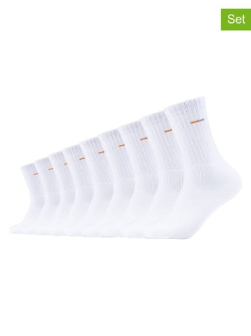 camano Skarpety (9 par) w kolorze białym do tenisa