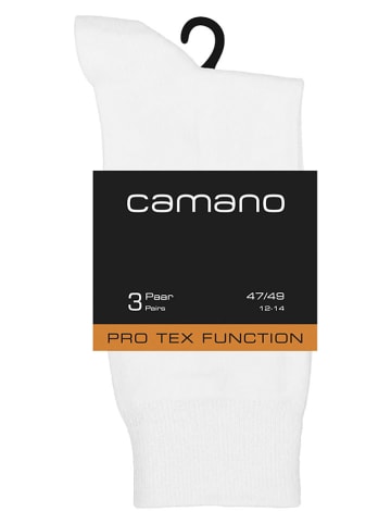 camano Skarpety (9 par) w kolorze białym do tenisa