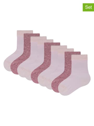 camano 9er-Set: Socken in Altrosa