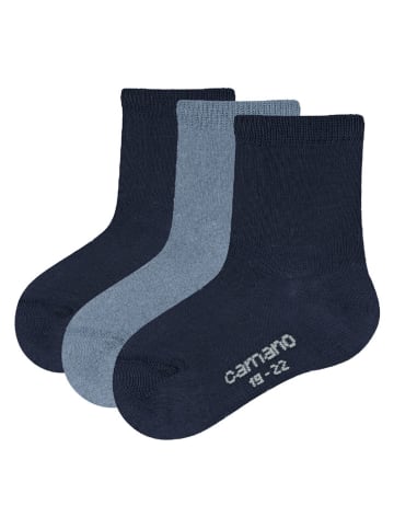 camano 9-delige set: sokken donkerblauw/blauw