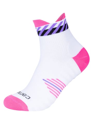 camano 3er-Set: Sportsocken in Weiß/ Pink