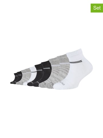 s.Oliver 10er-Set: Socken in Schwarz/ Grau/ Weiß
