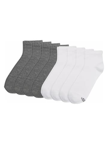 s.Oliver Skarpety (8 par) w kolorze biało-antracytowym