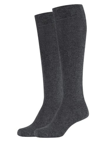 s.Oliver Podkolanówki (4 pary) w kolorze antracytowym