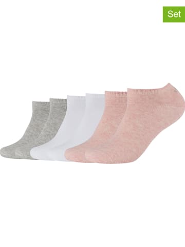 s.Oliver 6er-Set: Socken in Grau/ Weiß/ Rosa