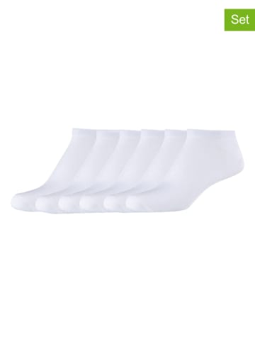 s.Oliver 6er-Set: Socken in Weiß