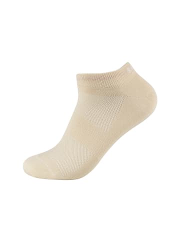 s.Oliver 4er-Set: Sneakersocken in Creme