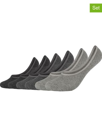 s.Oliver 6er-Set: Füßlinge in Grau