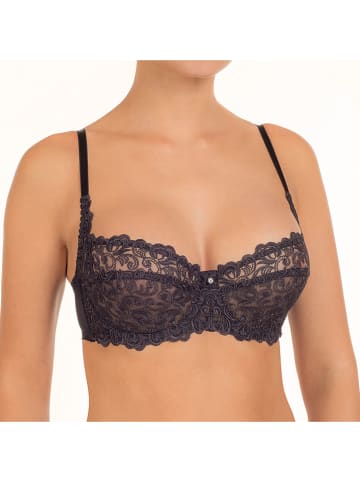 NIKOL DJUMON Balconette-BH in Schwarz