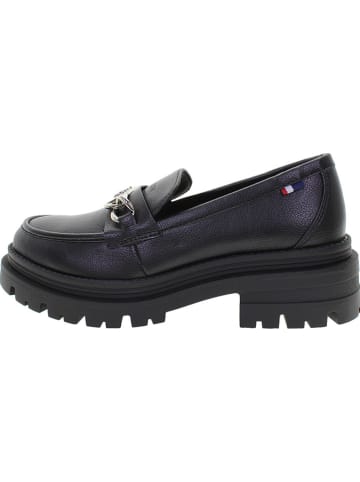 U.S. Polo Assn. Mokassins in Schwarz