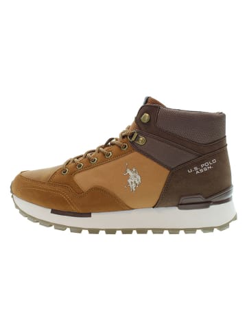 U.S. Polo Assn. Boots lichtbruin/bruin