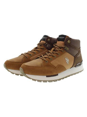 U.S. Polo Assn. Boots in Hellbraun/ Braun