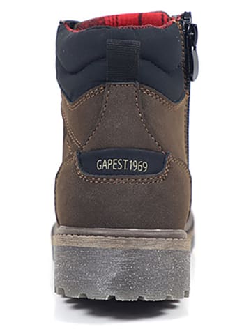 GAP Sneakersy "Dayton Mid Lace II" w kolorze brązowym