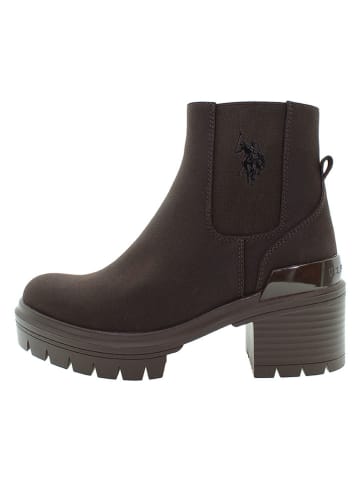 U.S. Polo Assn. Enkellaarzen bruin