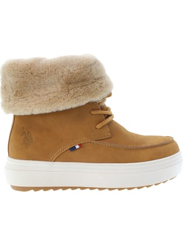 U.S. Polo Assn. Winterboots lichtbruin