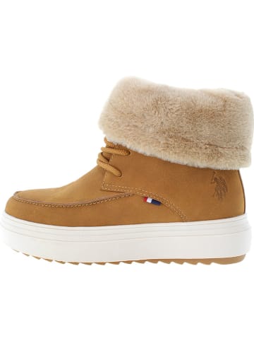 U.S. Polo Assn. Winterboots in Hellbraun