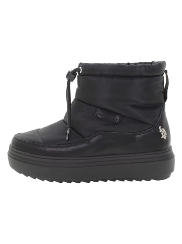 U.S. Polo Assn. Botki zimowe w kolorze czarnym