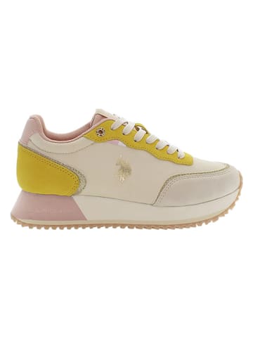 U.S. Polo Assn. Sneakers in Beige/ Gelb