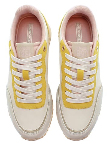U.S. Polo Assn. Sneakers beige/geel