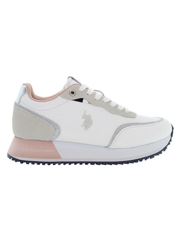 U.S. Polo Assn. Sneakers in Weiß/ Rosa